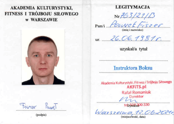 trener osobisty ełk